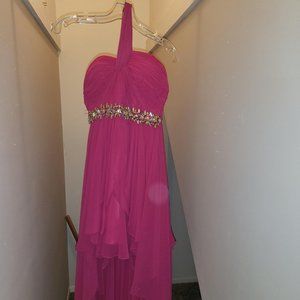 Temptations Pink Prom Dress